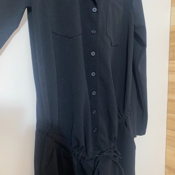 Black Maternity Onesie Stork&Babe - Picture 2 of 2